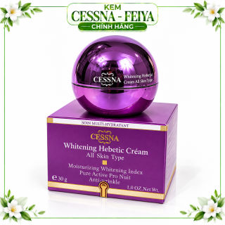 KEM CESSNA TÍM - KEM DƯỠNG TRẮNG DA SẠCH NÁM 30GR (CHÍNH HÃNG)
