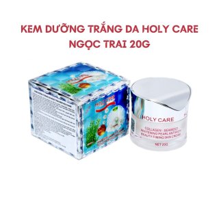 KEM DƯỠNG TRẮNG DA COLLAGEN HOLY CARE NGỌC TRAI RONG BIỂN 20GR