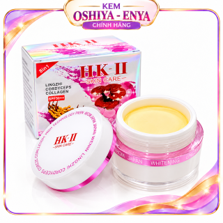 KEM HK-II DƯỠNG TRẮNG DA CAO CẤP COLLAGEN LINH CHI VÀ ĐÔNG TRÙNG HẠ THẢO 20GR
